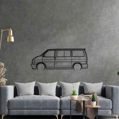 T4 1999 Detailed Silhouette Metal Wall Art