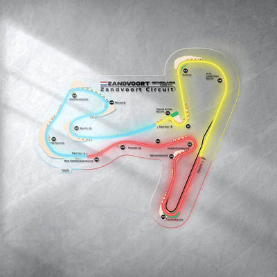 Zandvoort Circuit Neon Race Track