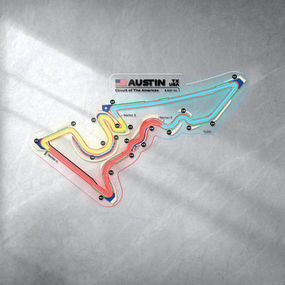 Circuit Of America COTA Neon Race Track