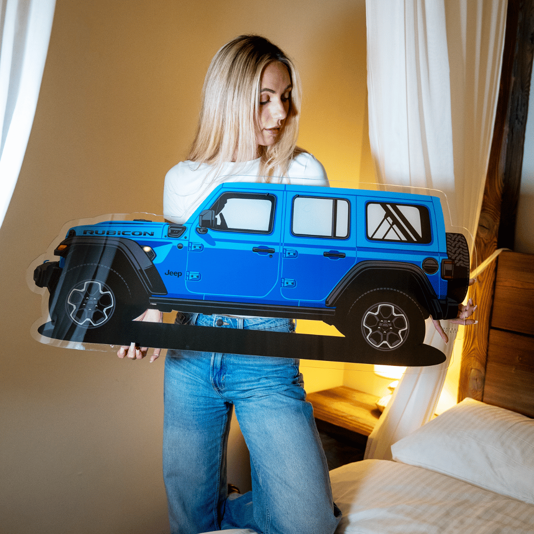 300SL Front Angle Acrylic Print