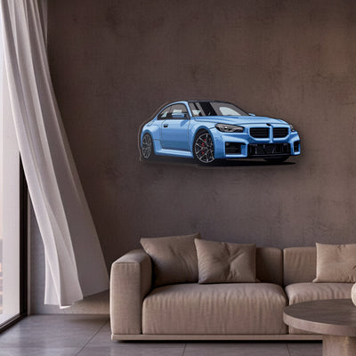 M2 G87 Front Angle Acrylic Print