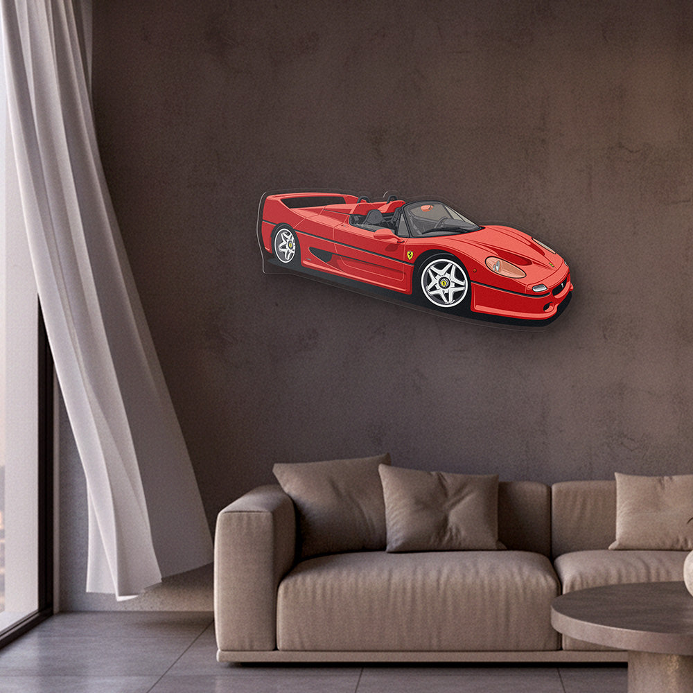 F50 Front Angle Acrylic Print