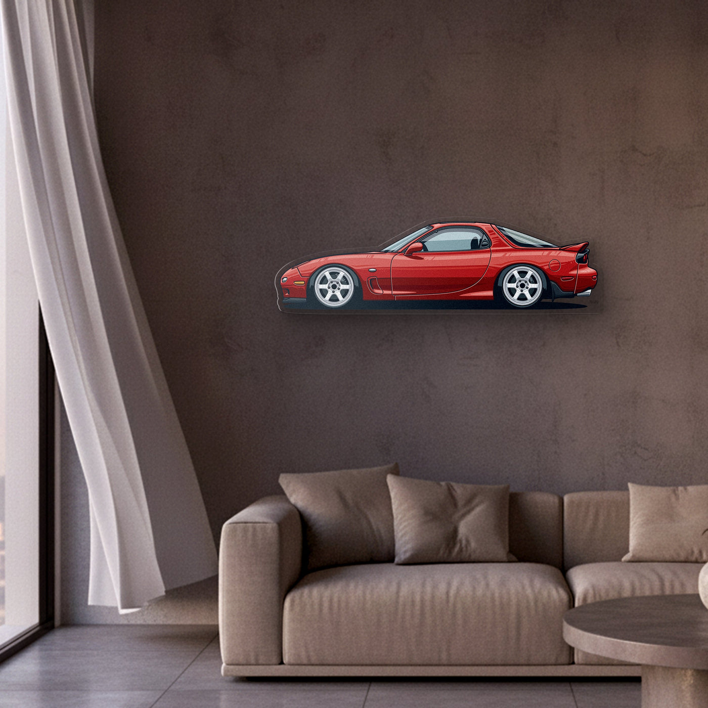 RX-7 FD Acrylic Print