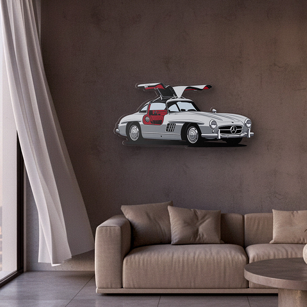 300SL Front Angle Acrylic Print