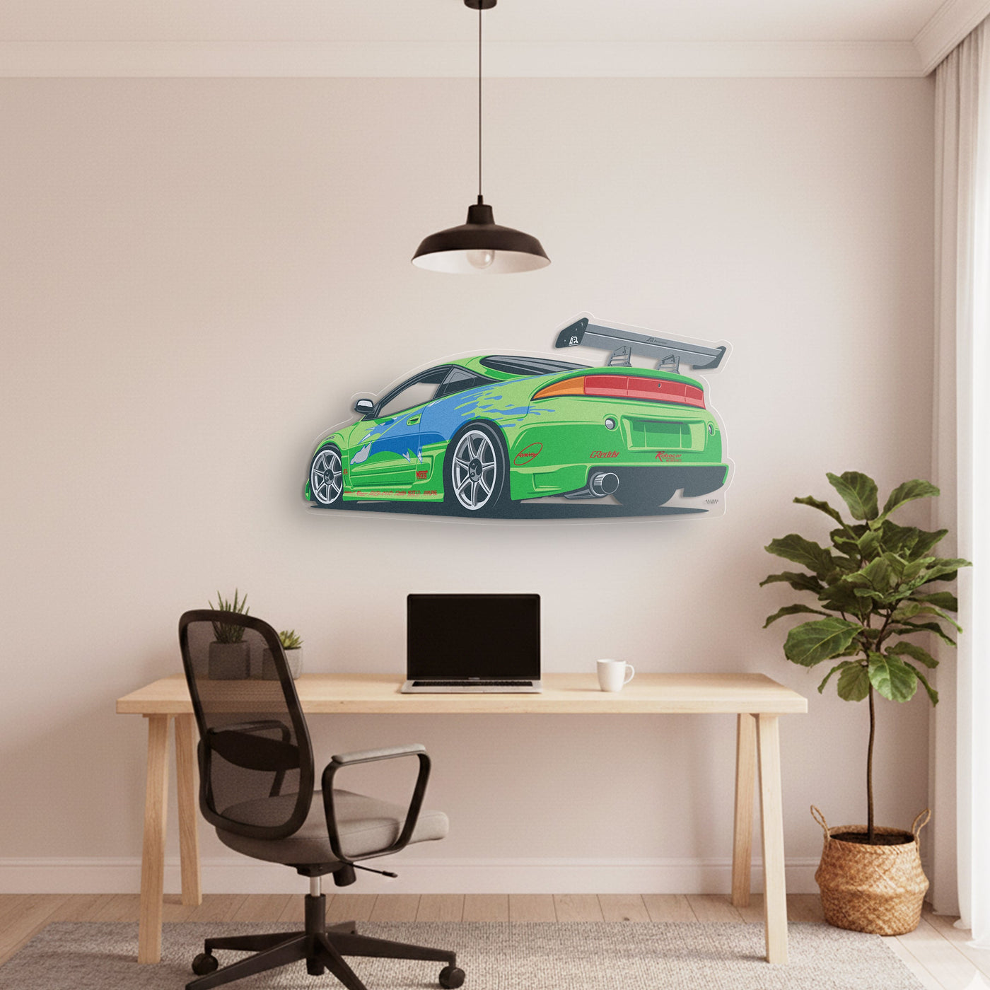 Eclipse Back Angle Acrylic Print