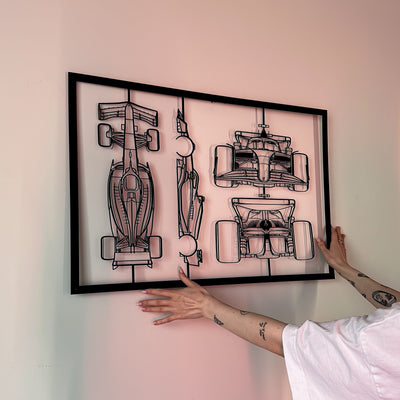 Your Custom Frame Car Metal Wall Art Service