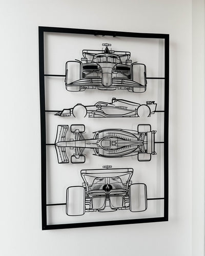 Your Custom Frame Car Metal Wall Art Service
