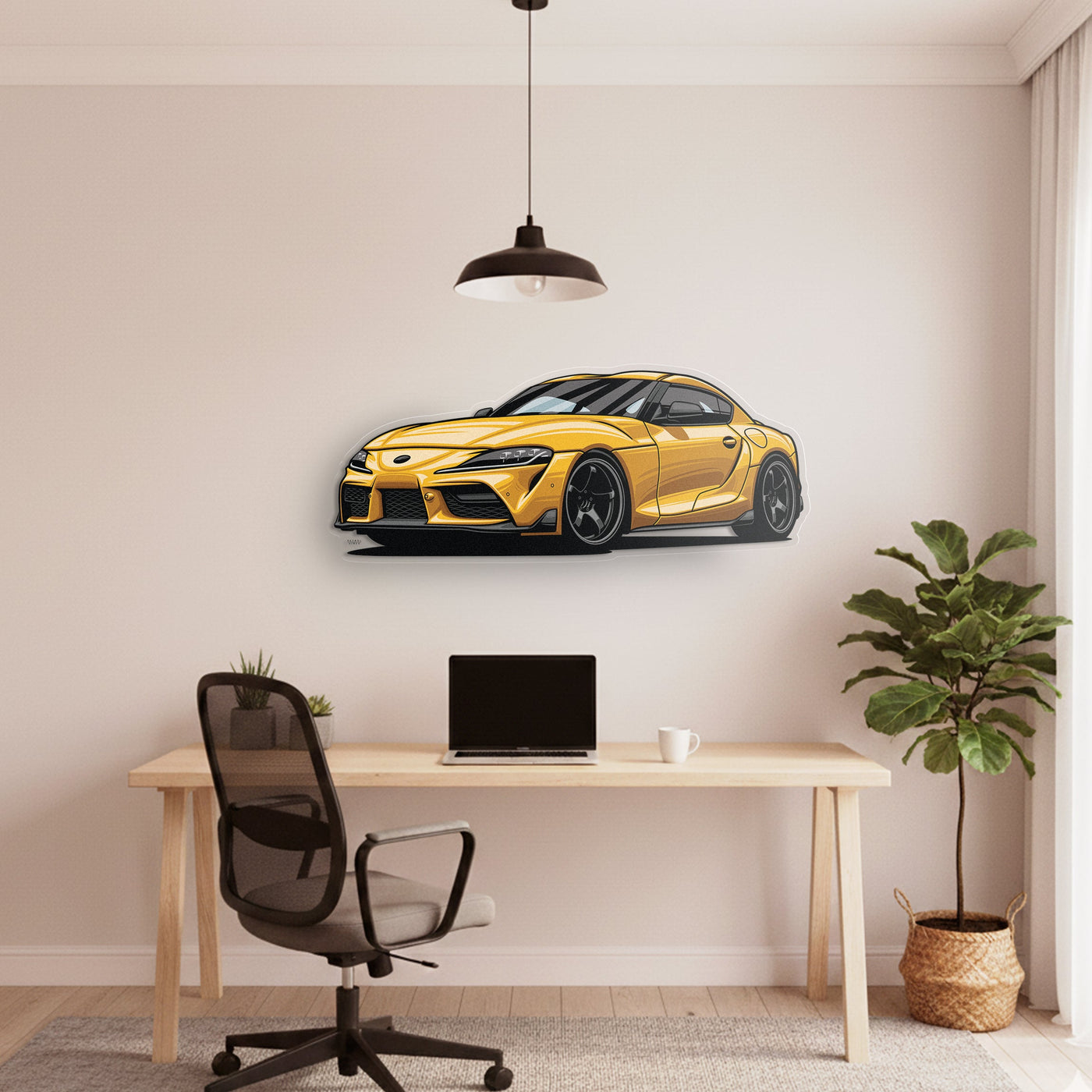 Supra A90 Front Angle Acrylic Print
